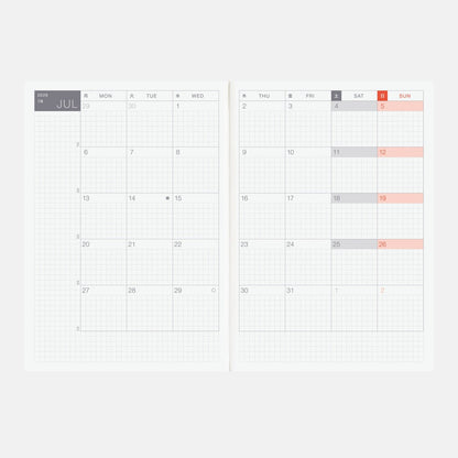 Agenda japonesa Hobonichi – Edición 2026 (Planner, Cousin y Weeks)