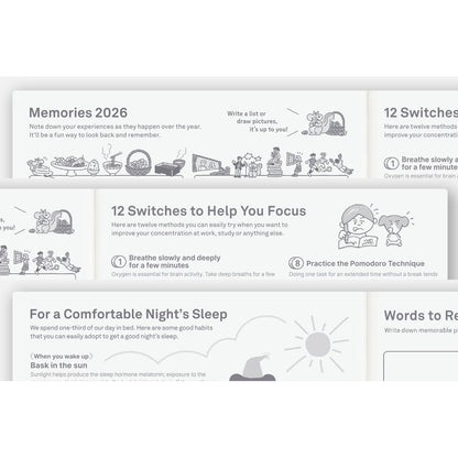 Agenda japonesa Hobonichi – Edición 2026 (Planner, Cousin y Weeks)