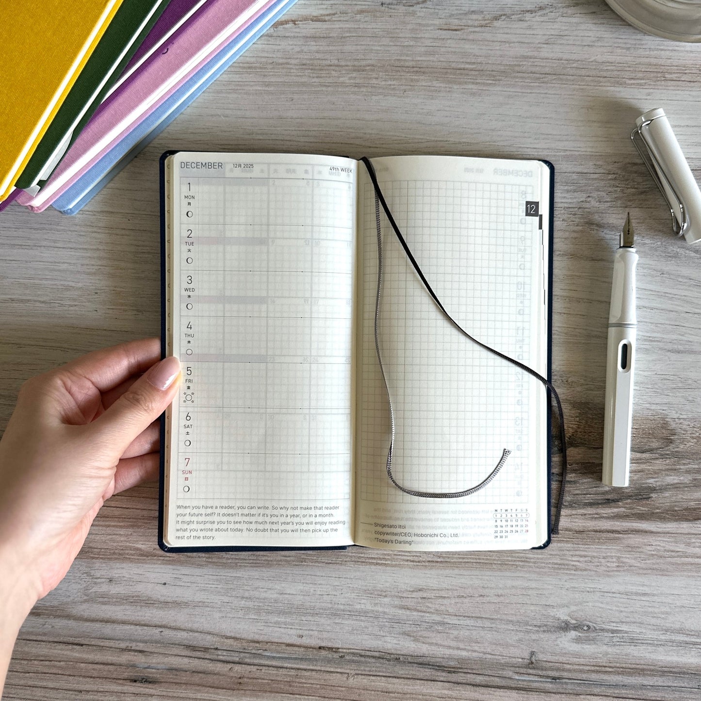 Agenda japonesa Hobonichi – Edición 2026 (Planner, Cousin y Weeks)