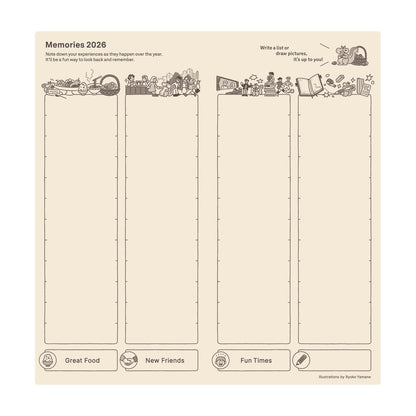 Agenda japonesa Hobonichi – Edición 2026 (Planner, Cousin y Weeks)